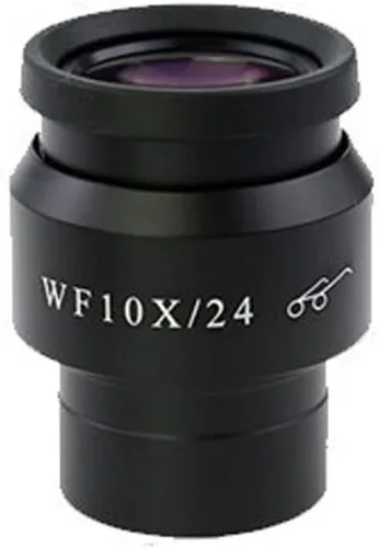 Vista 2 de WF10X/22 Gran Angular Ocular Ajustable 23MM Ocular Alto Ocular para Microscopio Estéreo Microscopio Trinocular/Binocular (Color : WF22 1pc)