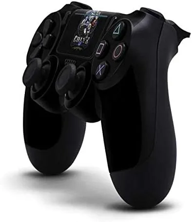 Vista 2 de Skinit Calcomanía para juegos compatible con PS4 Pro/Slim Controller, con licencia oficial de Liquid Blue NFL Indianapolis Colts Running Back