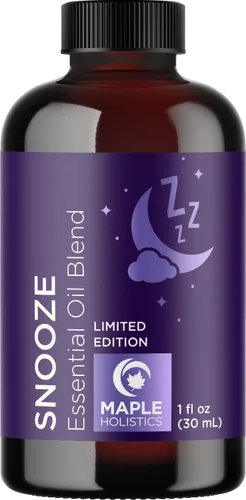 Vista 4 de Breathe Protect and Snooze - Juego de aceites esenciales purificadores para difusor de aromaterapia y baños, aceites esenciales relajantes