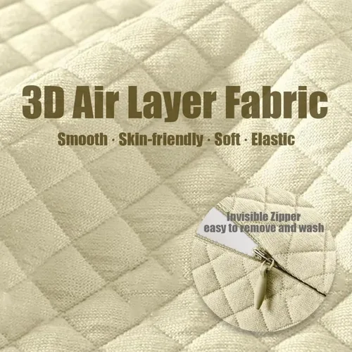 Vista 5 de Almohada multifuncional para parejas, almohada de cuña de cama, espuma viscoelástica, suave, para dormir, inclinada y acostada, almohada de estómago