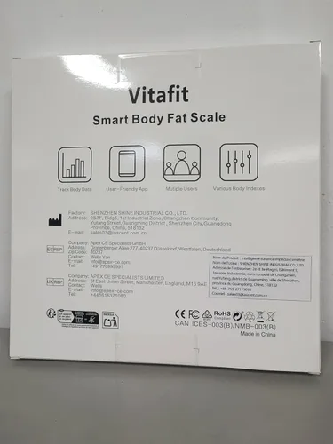 Vista 9 de Vitafit Báscula de peso inteligente FSA&HSA, precisión de 0.1 libras por nuestra fábrica de básculas profesionales desde 200, báscula de baño