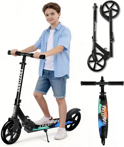 Vista 12 de FREEDARE Foldable Kick Scooter for Ages 8+ Kid & Teens, Adults, Multi