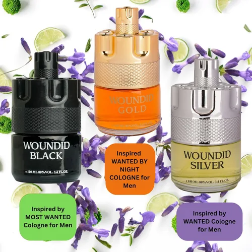 Vista 6 de Fragancia de gama alta para hombre, juego de regalo de colonia para hombres, juego de regalo de fragancia masculina para hombres, 3.4 onzas líquidas