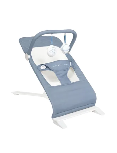 Vista 15 de Mecedora portátil Baby Delight Alpine Deluxe Para bebés 0 – 6 meses Paño color carbón