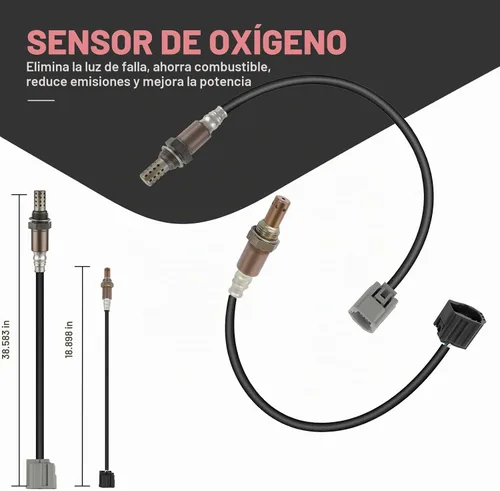 Vista 2 de Juego de sensores de oxígeno para Mazda 3 2006-2009 2.0L 2.3L