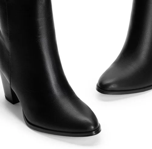 Vista 9 de DREAM PAIRS Botines de tacón grueso para mujer