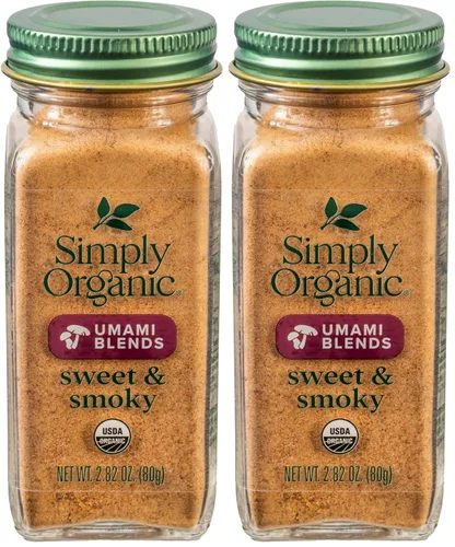 Vista 7 de Simply Organic, mezcla de umami dulce ahumado, 2.82 onzas