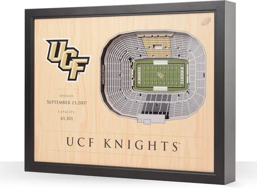 Vista 35 de YouTheFan NCAA Arte de Pared StadiumView de 25 Capas