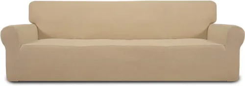 Vista 171 de Easy-Going - Funda elástica sobredimensionada para sofá, 1 pieza, protector muebles, suave, parte inferior elástica, para niños, tela jacquard