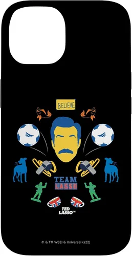 Vista 4 de Funda para iPhone 13 Pro Max Ted Lasso Icon Collage