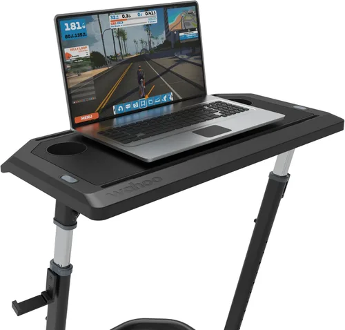 Vista 5 de Wahoo KICKR Escritorio V2 para entrenamiento de ciclismo de interior, bicicletas estacionarias/giratorias, de pie