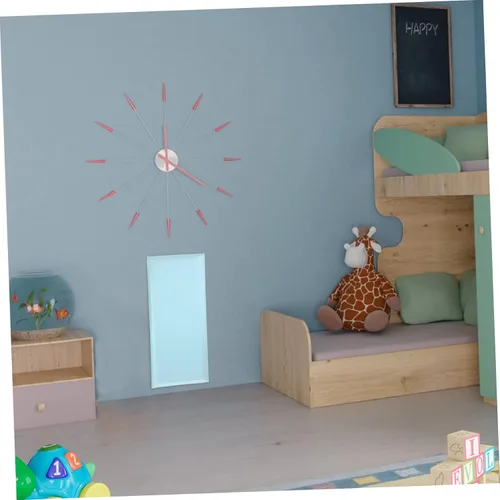 Vista 8 de Adhesivo de pared para habitación de los niños, calcomanías de pared de dinosaurio, acolchado protector autoadhesivo, almohadilla suave