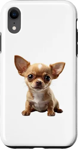 Vista 8 de iPhone 15 Cute Chihuahua Puppy - Funda para perros y bebés