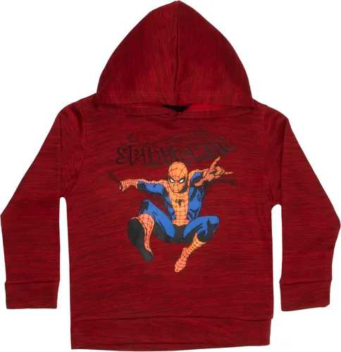 Vista 2 de Marvel Avengers and Spider-Man Boys - Conjunto de 2 piezas de forro polar con capucha y pantalones para niños