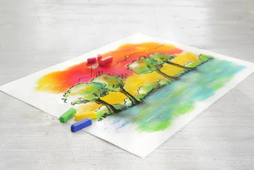 Vista 5 de Faber-Castel FC128248 Creative Studio - Crayones suaves en colores pastel (paquete de 48), surtido