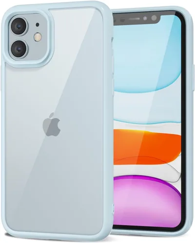 Vista 212 de LoeoeL para iPhone 8 Plus/ 7 Plus Funda Transparente, Funda Híbrida de Teléfono [Plástico Duro y Parachoques de Silicona Suave] Cubierta Protectora