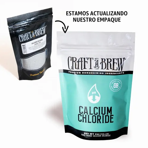 Vista 2 de Craft A Brew - Cloruro de calcio - Sal de elaboración primaria - Ingredientes de elaboración casera - 4oz