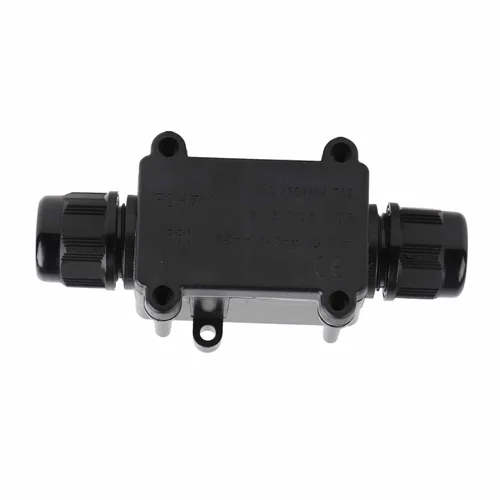 Vista 5 de Línea de cable subterráneo, caja de conexiones IP68, conector de línea de cable subterráneo de 2 vías, tamaño de junta para exteriores