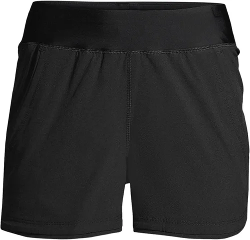 Vista 3 de Lands' End Pantalones cortos de natación con cintura elástica de secado rápido de 3 pulgadas para mujer