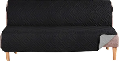 Vista 17 de H.VERSAILTEX Funda reversible para silla, protector de muebles antideslizante, resistente al agua, con correas elásticas de 2 pulgadas