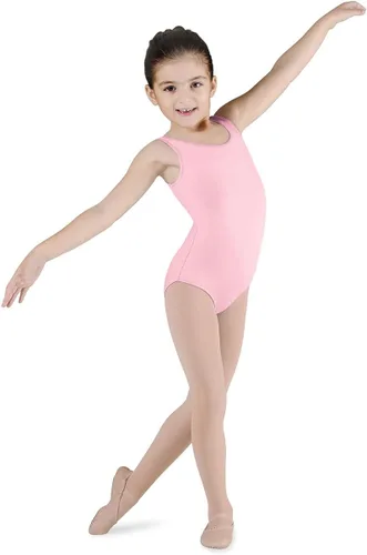 Vista 10 de Bloch - Maillot de tirantes dinámico Microlux para niñas, de baile Negro
