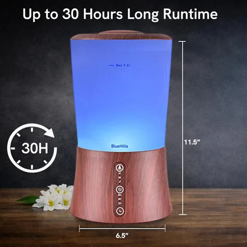 Vista 3 de Humidificador difusor de aceites esenciales