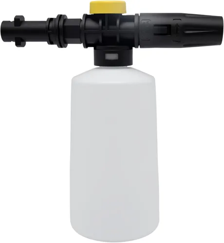 Vista 8 de Cañón de espuma FJ6, compatible con lavadoras a presión Kar-Cher K1-K7, tanque de 27.6 fl oz, boquilla de pulverización ajustable, para automóviles