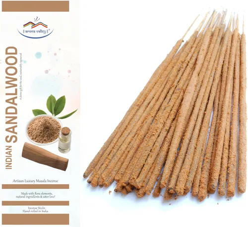 Vista 12 de Oudh - Incienso Masala de lujo artesanal – Incienso hecho a mano de larga combustión de 20+ varillas, aroma divino para el hogar y la meditación