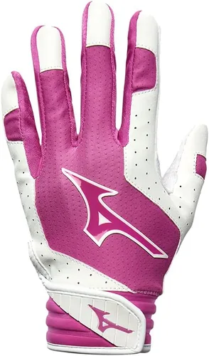 Vista 12 de Mizuno Finch Softball - Guantes de bateo acolchados Par Adulto y joven Palma antideslizante Palma acolchada Parte trasera de malla