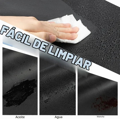 Vista 5 de Delantal impermeable, delantal de vinilo de goma extra largo resistente con bolsillo para hombres, delantales ajustables resistentes a productos