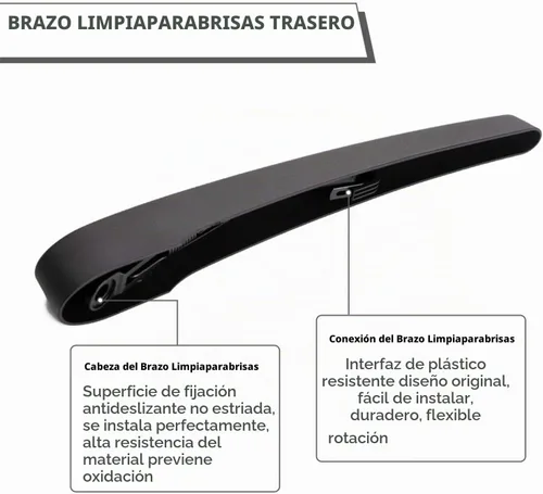 Vista 4 de Limpiaparabrisas trasero para Chevrolet Chevy Trax Buick Encore 2015