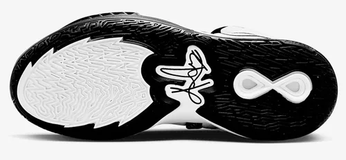 Vista 2 de Nike Kyrie Infinity para hombre, negrorojo universitariogris ahumado oscuro (CZ0204 004), Blanco Negro-blanco