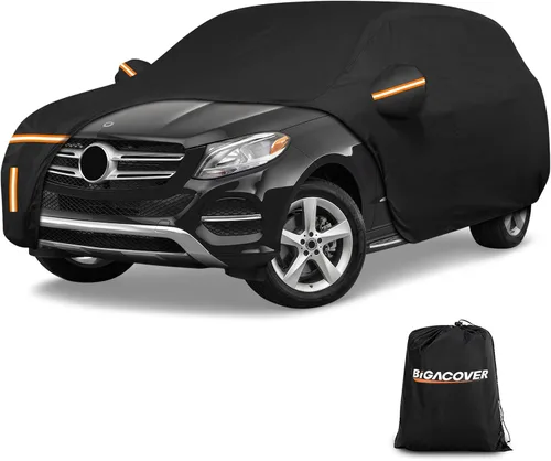 Vista 13 de Funda de coche para Toyota RAV4 2012-2025 XA30 XA40 XA50 impermeable forro de algodón PEVA cubierta exterior resistente al viento protección UV