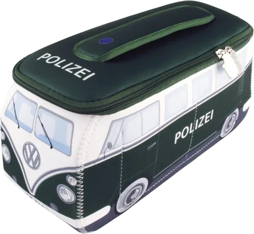 Vista 7 de BRISA VW Collection - Volkswagen Bolsa universal de neopreno para maquillaje, cosméticos, artículos de tocador para farmacia de viaje, en diseño