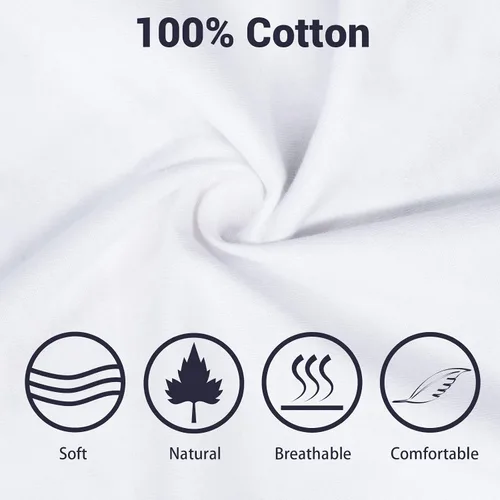 Vista 5 de Conjunto de pijama de algodón de 4 piezas para niños pequeños y niños