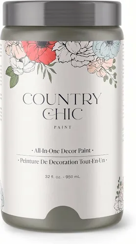 Vista 132 de Country Chic - Pintura a la tiza todo en uno para muebles y armarios, ecológica, acabado mate, con primer y sellador, para madera y metal, Alchemist