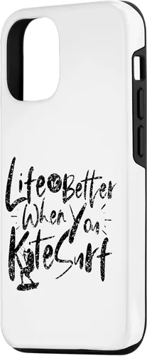 Vista 2 de iPhone 15 Life Is Better When You Kitesurf Kitesurfer Kitesurfing Case