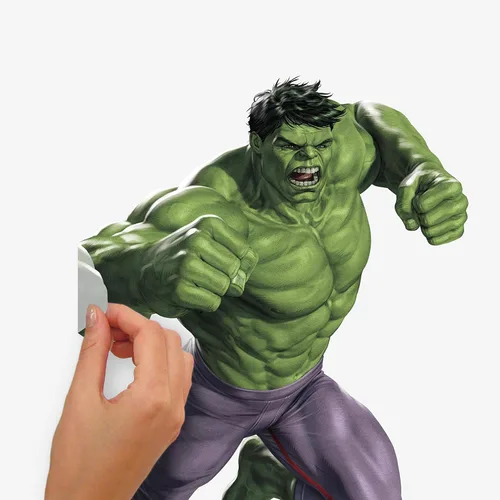 Vista 6 de RoomMates Marvel Classic Avengers - Calcomanías de pared para despegar y pegar, RMK4289SCS