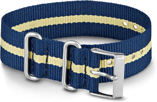 Vista 19 de Timex Weekender Correa de nylon de 20 mm con pasador deslizante