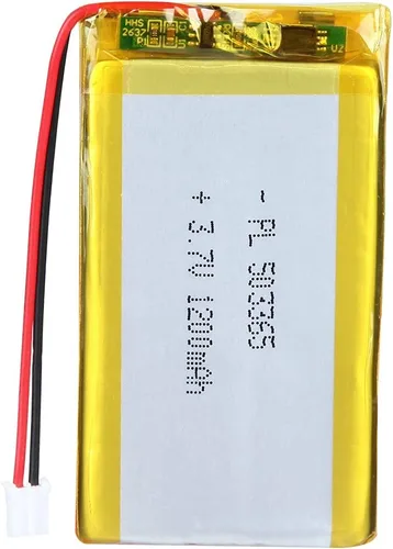 Vista 16 de 3.7V 2000mAh Batería 103450 Li-ion Li-ion recargable Li-ion Li-Po Batería con 2P PH 0.079 in Pitch Connector