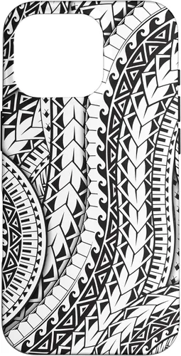 Vista 20 de Funda de arte tribal polinesio para iPhone 16
