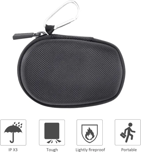 Vista 5 de co2CREA Carcasa rígida de repuesto para Logitech MX Anywhere 3S Anywhere 3 Anywhere 2S Anywhere 2 Compact Performance Mouse (estuche grafito)