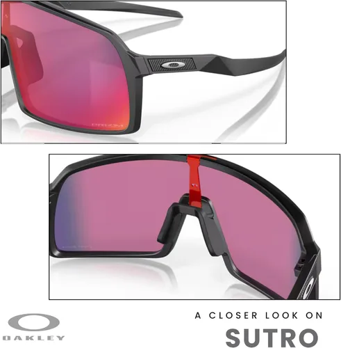 Vista 41 de Oakley Sutro OO9406 / OO9462 - Lentes de sol para hombre, kit de correa de accesorios, bolsa de microfibra