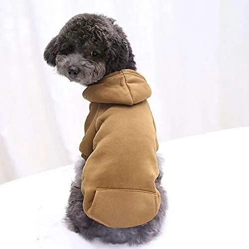 Vista 5 de Idepet - Ropa de perro para mascotas, sudaderas para perros pequeños, chaleco para chihuahua, ropa abrigada, chaquetas de otoño para cachorros