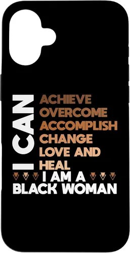 Vista 22 de iPhone 11 Pro Max poderoso negro mujer afirmación afroamericana orgullo caso