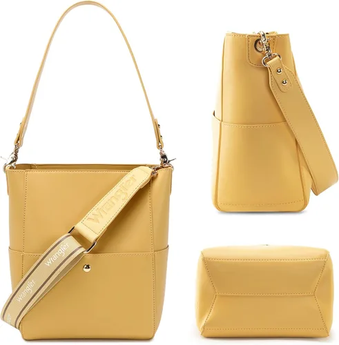 Vista 3 de Wrangler - Bolso bandolera con inserto organizador para mujer