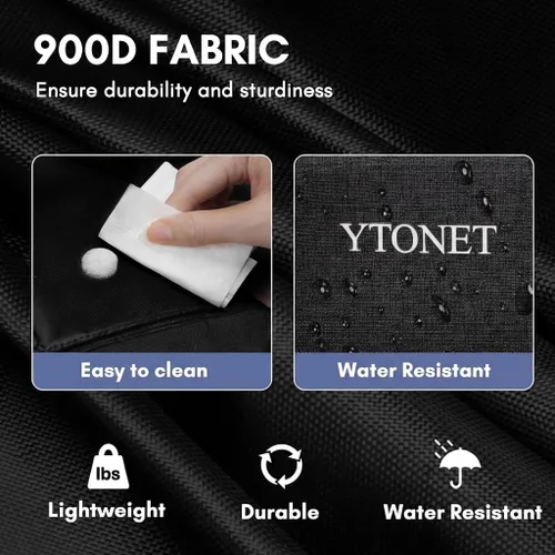 Vista 5 de Ytonet Bolsa Organizadora de Limpieza Portátil, Organizador Grande de Suministros de Limpieza con 4 Divisores Plegables, Organizador Caddy con Asa