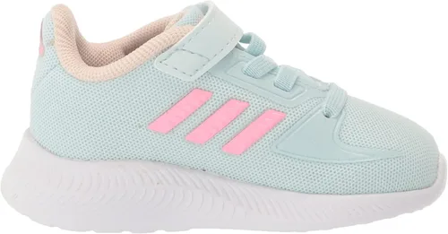 Vista 6 de adidas Tenis unisex Runfalcon 2.0 para correr, Núcleo negro-blanco-plateado metálico