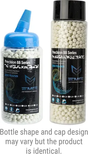 Vista 4 de Evike Airsoft - EMG Invisible Match Grade Stealth 0.236 in Airsoft BBS - 2000 rondas