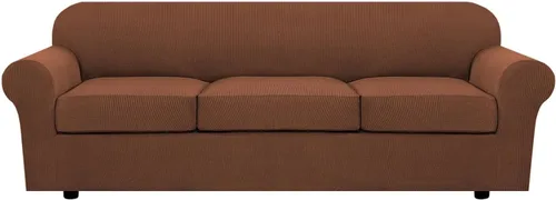 Vista 92 de H.VERSAILTEX Fundas de Sofá Elásticas para Cojines Fundas de Sofá para Muebles de Sala Fundas Protectoras